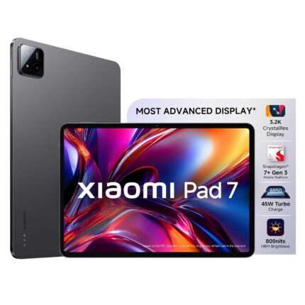 Xiaomi Pad 7 – Graphite Grey 12GB RAM | 256GB Storage | Snapdragon 7+ Gen 3 | 11.16" 3.2K CrystalRes Display | Wi-Fi 6E | Dolby Vision & Atmos