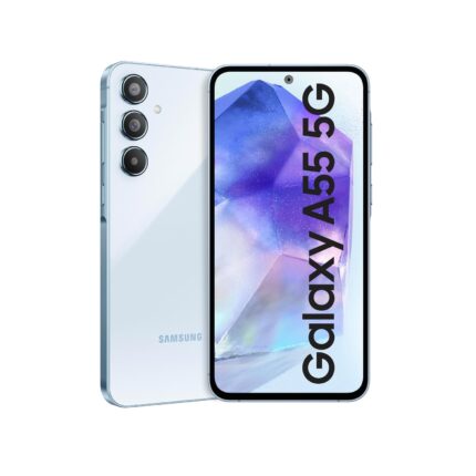 Samsung Galaxy A55 5G AI Smartphone – Awesome Navy, Awesome Iceblue (12GB RAM, 256GB Storage)